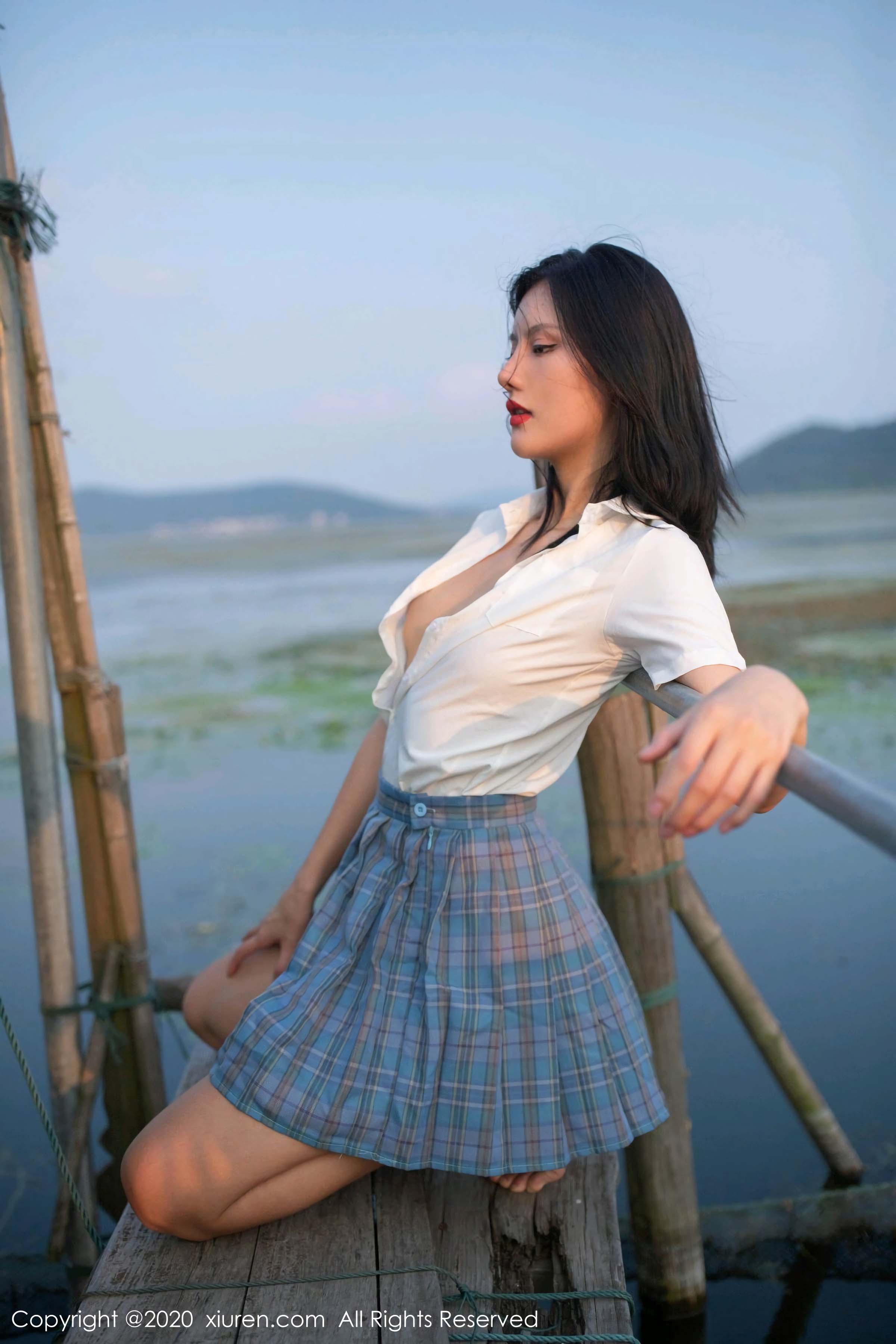 2020.09.14No.2558就是阿朱啊渔村主题写真插图9